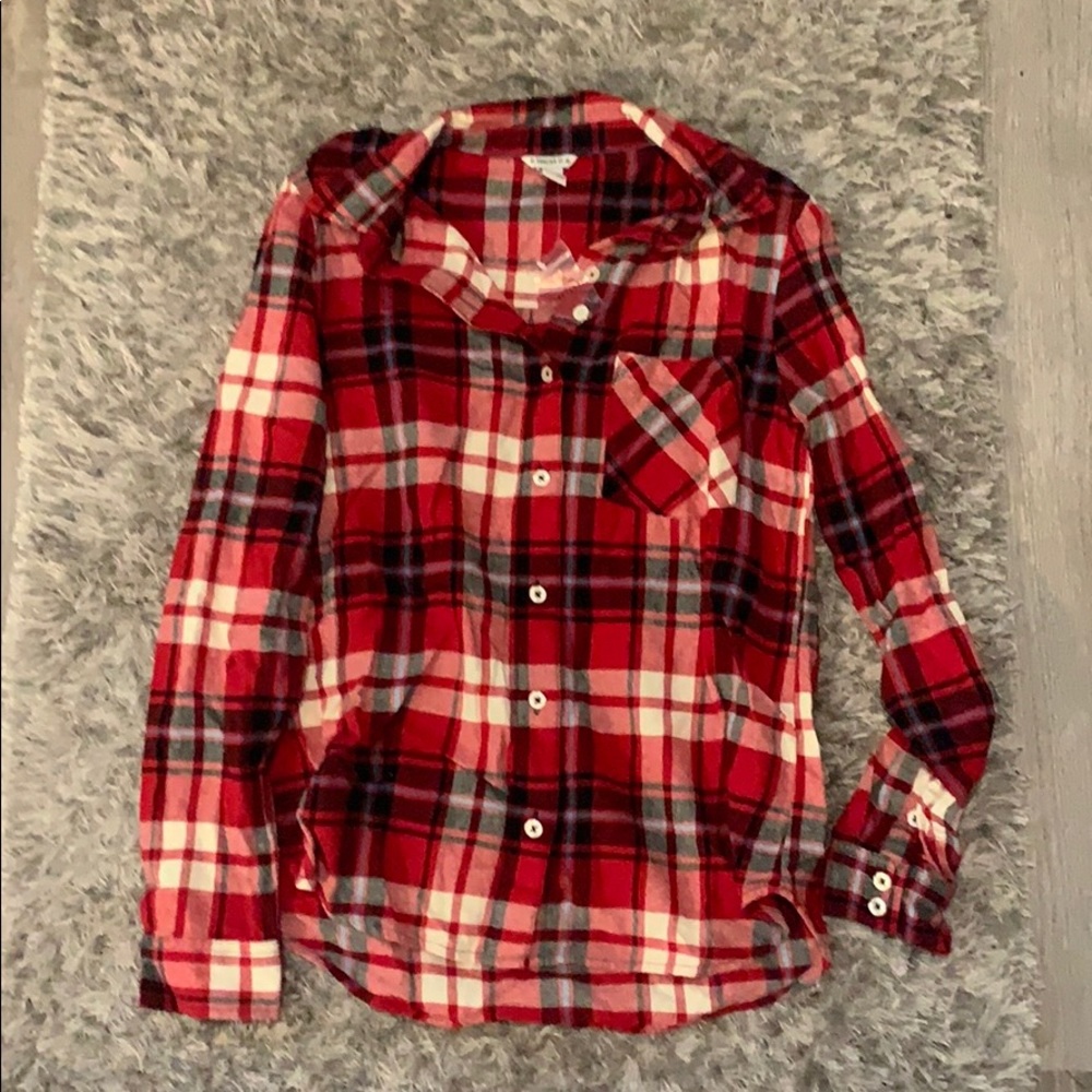 Plaid long sleeve